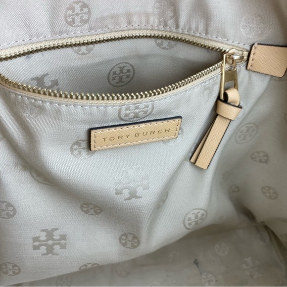 TORY BURCH PERRY STRIPE BLAKE MULTICOLOR TOTE BAG - Picture 7 of 16